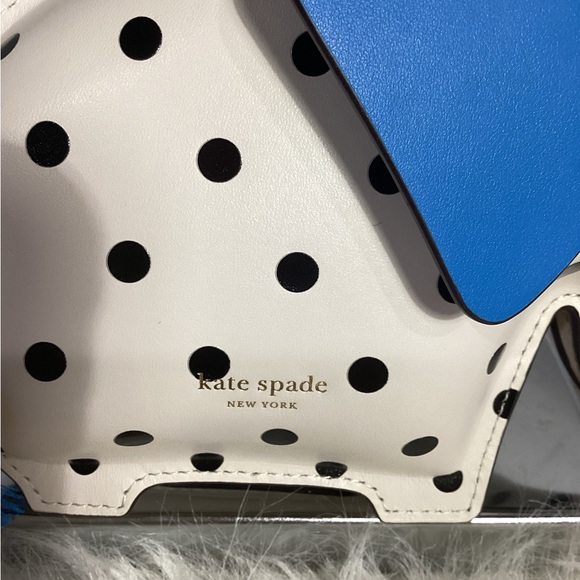 Kate Spade Tiny Cabana Polka Dot Elephant Leather Crossbody EUC - Picture 11 of 14